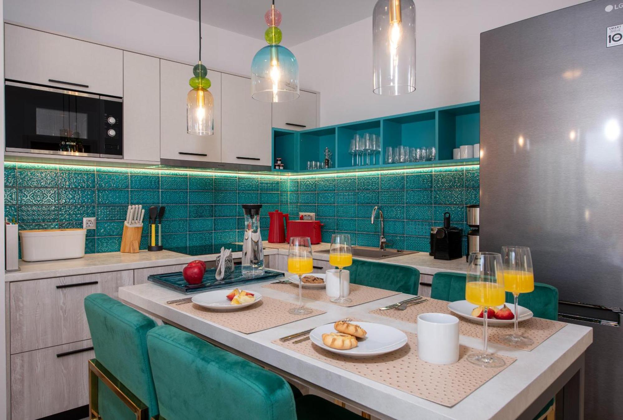 Flos Apartments Korakiai ภายนอก รูปภาพ