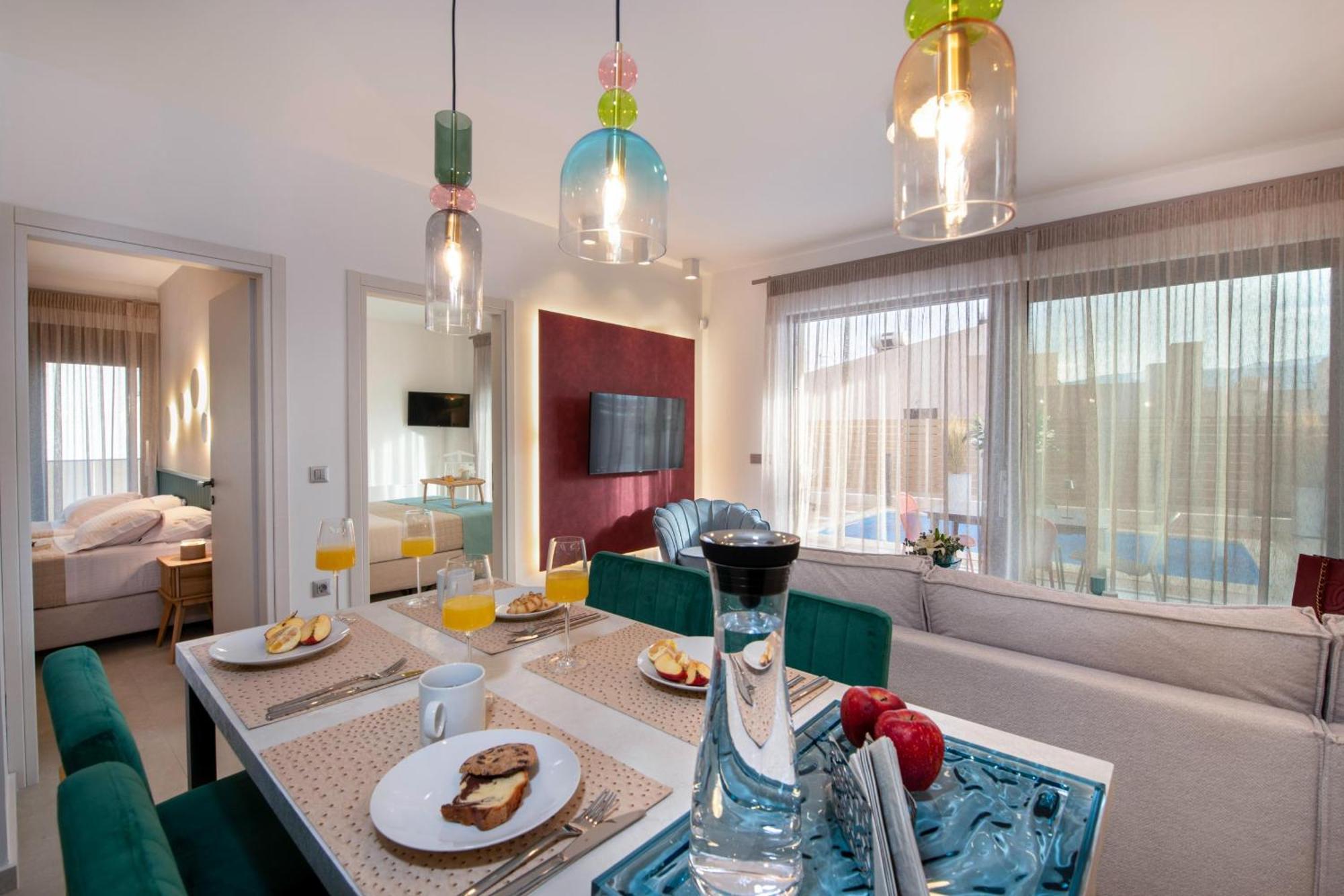Flos Apartments Korakiai ภายนอก รูปภาพ